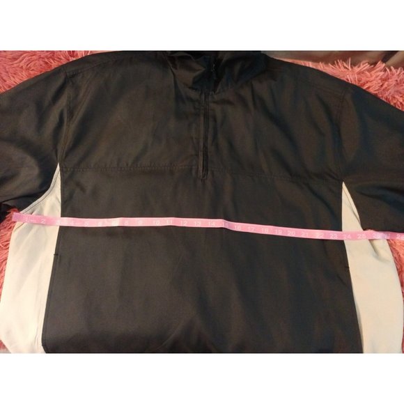 Nwt Men's Monterey Club Colorblock Pullover 3/4 Sleeve Windbreaker Jacket Sz. XL - Picture 10 of 11